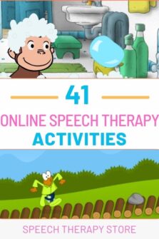 41 Free Online Speech Therapy Activities - Speech Therapy Store