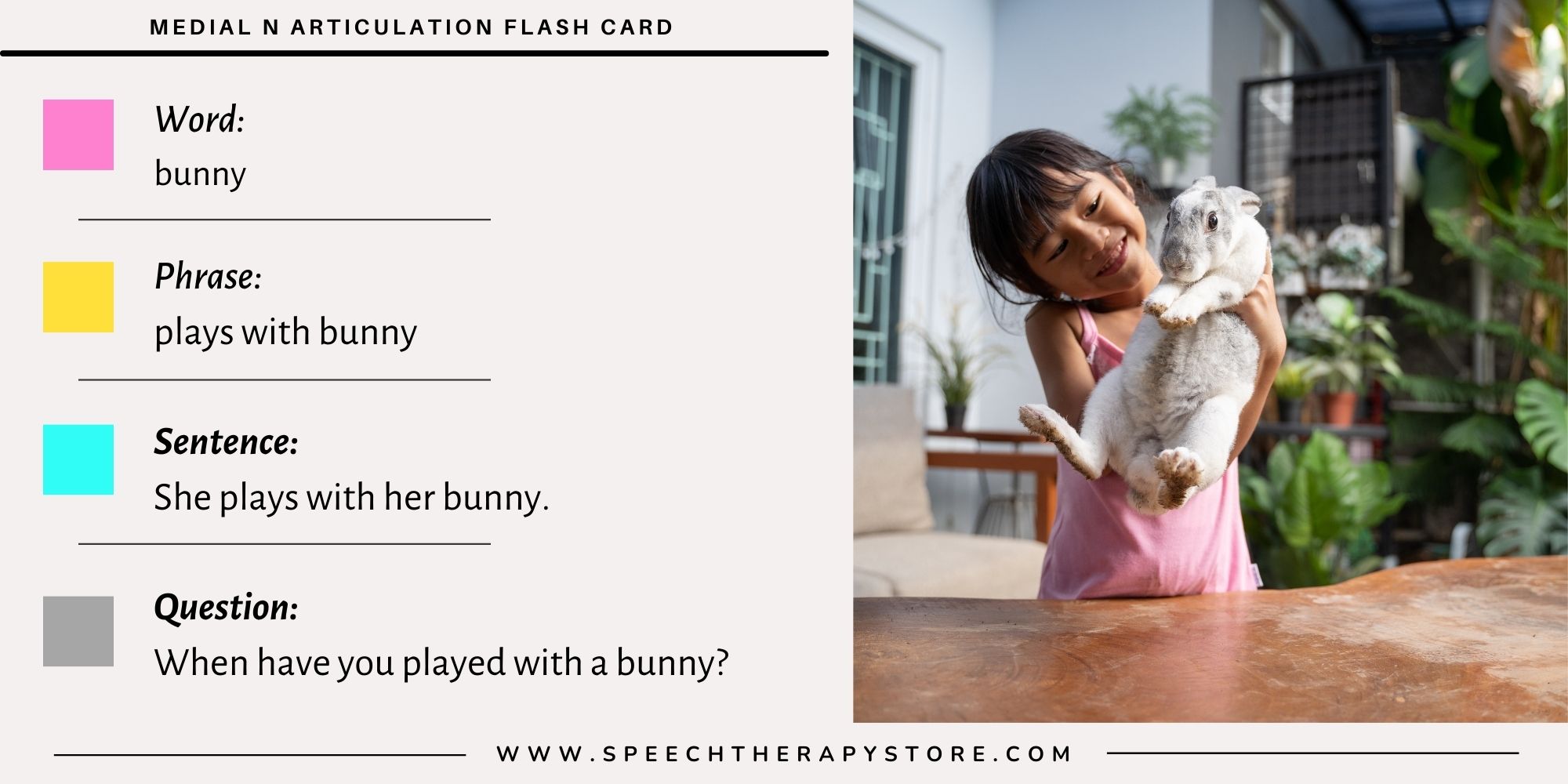 380+ Free N Words for Speech Therapy (Articulation PDF) - Speech ...